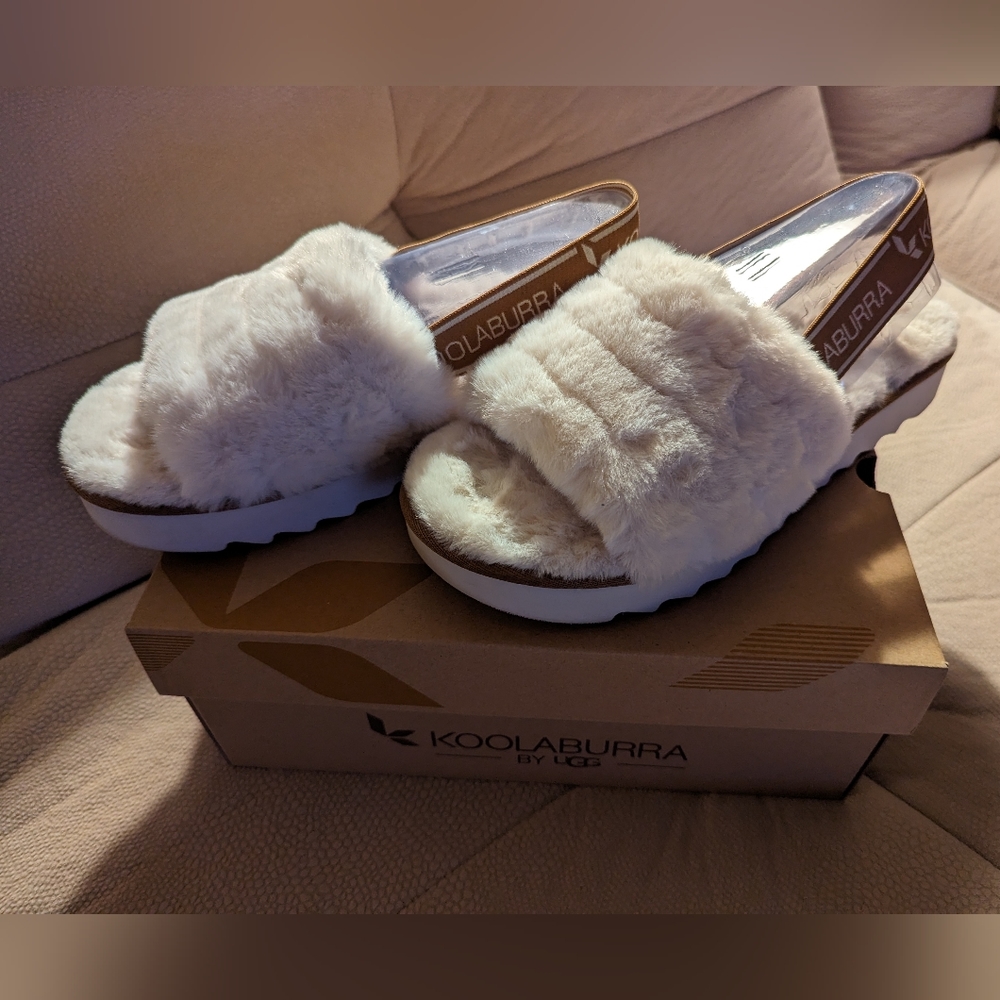 Koolaburra by UGG Fuzz'n II Women's Slippers size 11